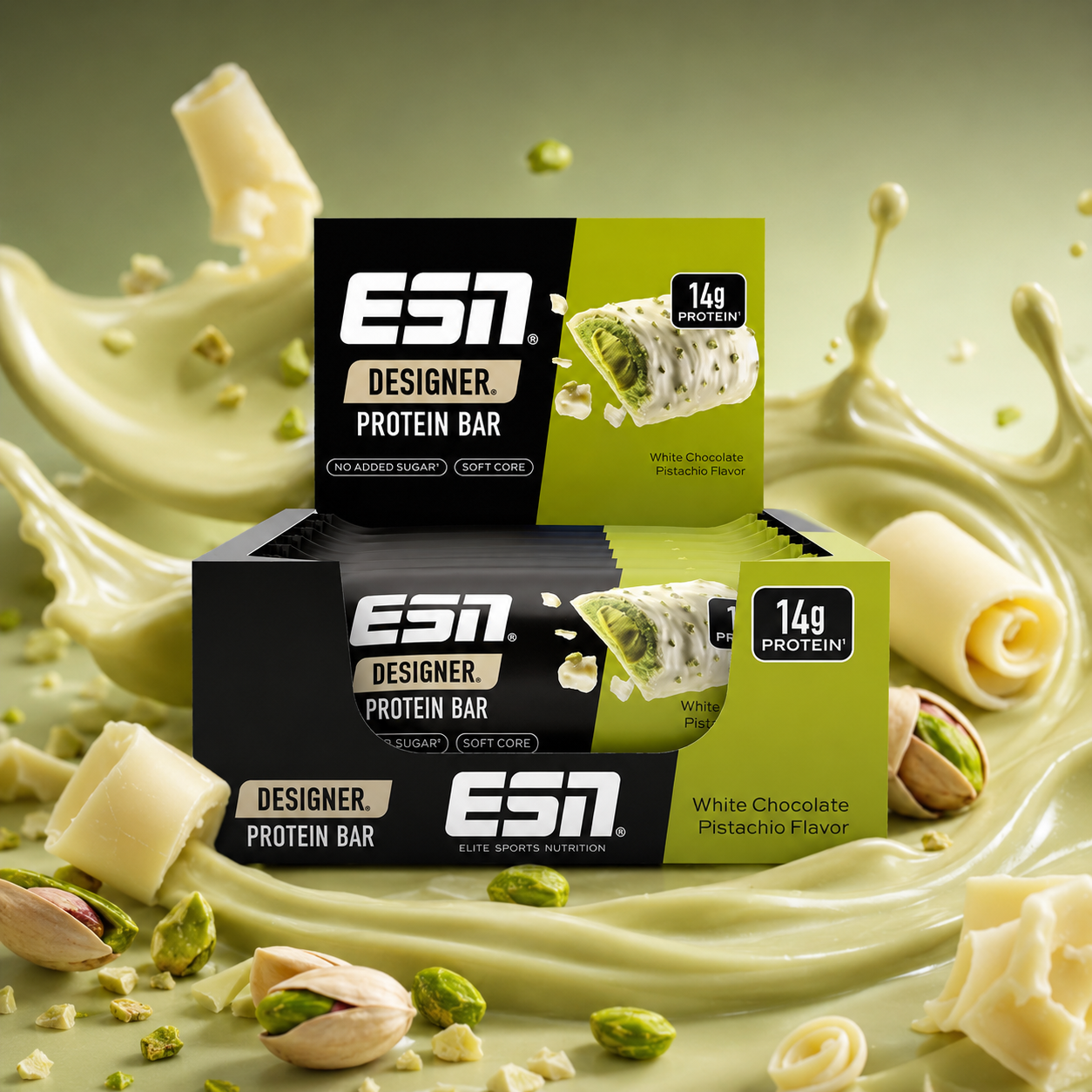 ESN Designer Protein Bar – 12 × 45 g - verschiedene Sorten