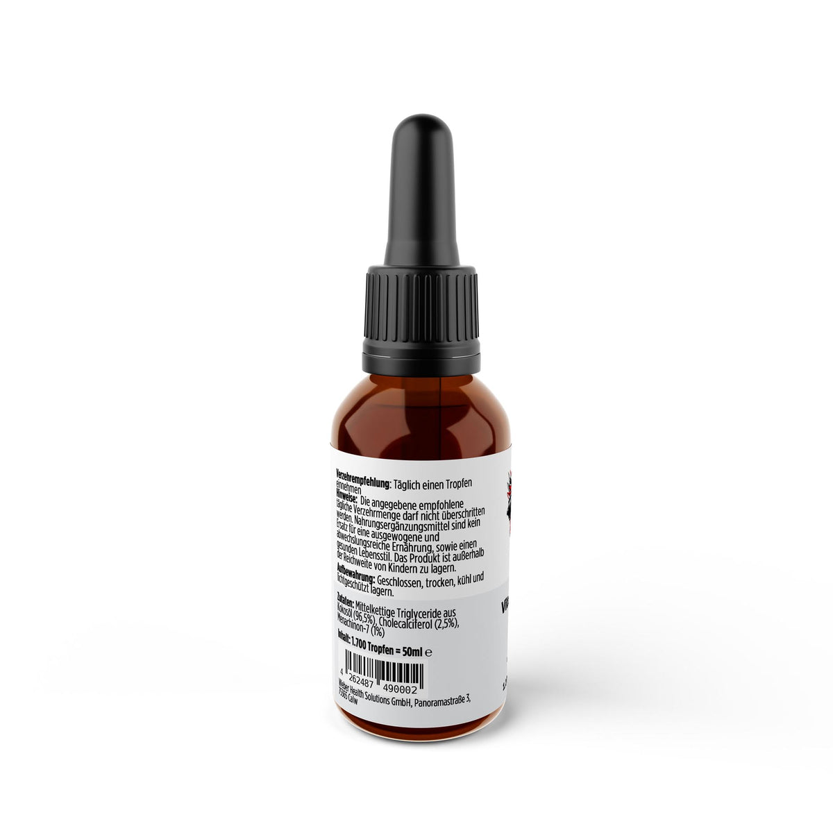 Vitamin D3 + K2 - 1.700 Tropfen (1.000 I.E.) - 50ml