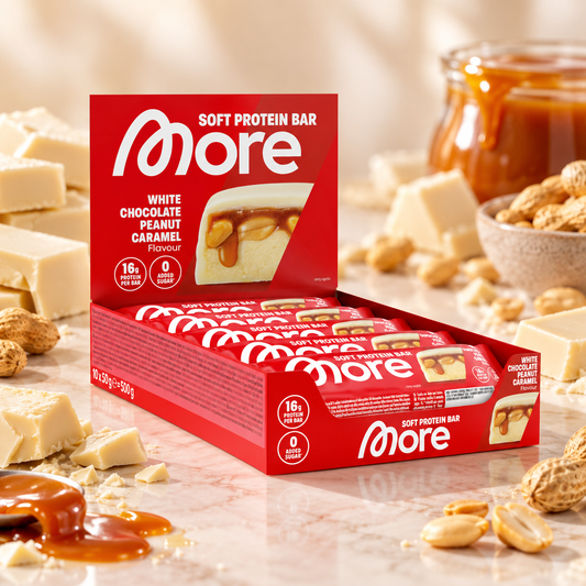 More Nutrition Protein Bar – 10 × 50 g | Soft Proteinriegel – verschiedene Sorten