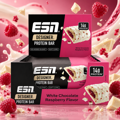 ESN Designer Protein Bar – 12 × 45 g - verschiedene Sorten