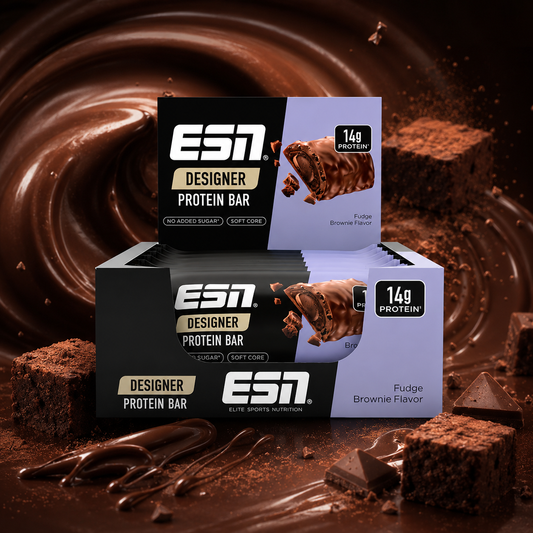ESN Designer Protein Bar – 12 × 45 g - verschiedene Sorten