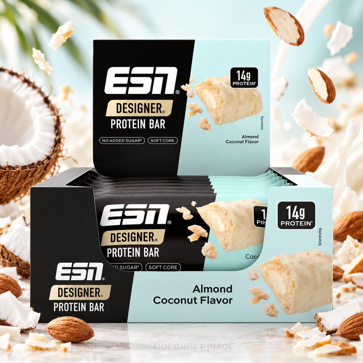 ESN Designer Protein Bar – 12 × 45 g - verschiedene Sorten