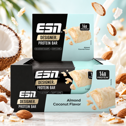 ESN Designer Protein Bar – 12 × 45 g - verschiedene Sorten