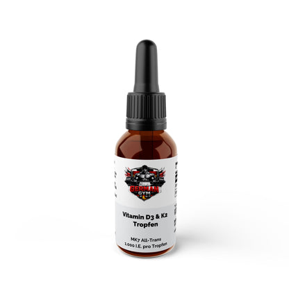 Vitamin D3 + K2 - 1.700 Tropfen (1.000 I.E.) - 50ml