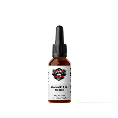 Vitamin D3 + K2 - 1.700 Tropfen (1.000 I.E.) - 50ml